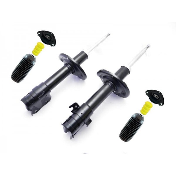 Par Amortecedor Subaru Forester 2009 até 2012 - Dianteiro - Willtec - C/Kit Coxim, Rolamento, Batente e Coifa