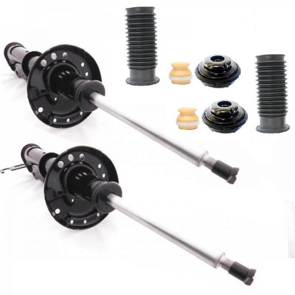 Par Amortecedor Cruze 2012 13 14 15 16 + Coxim Rolamento Batente e Coifa Dianteiro - Allen