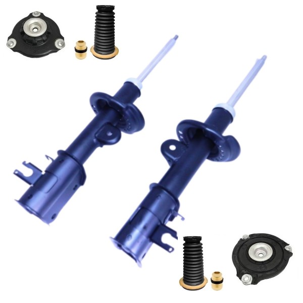 2 Amortecedor Coxim Batente Toro Flex e Diesel Dianteiro Allen + Kit