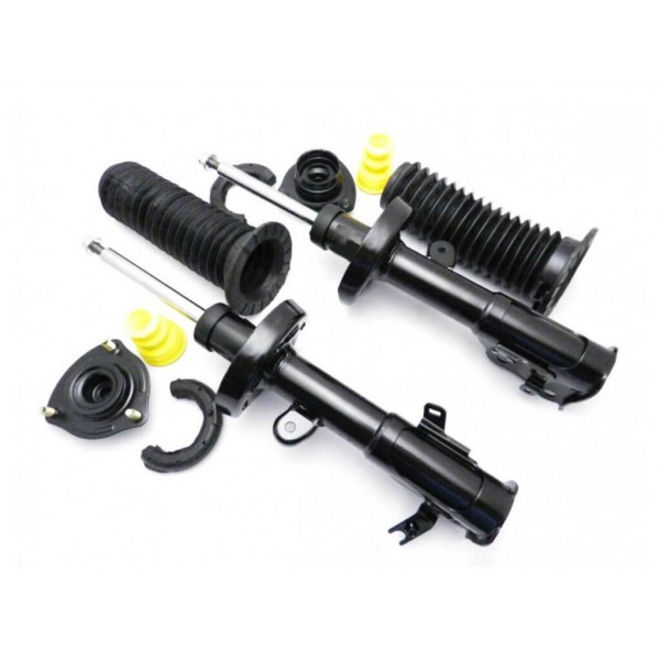 Kit 2 Amortecedor Honda Civic 1.8 2012 13 14 15 16 com Kit Coxim Batente Coifa - Dianteiro - Allen Amortecedores