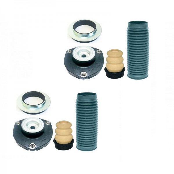 Kit 2x Batente Coxim Rolamento VW Fox Polo Spacefox Dianteiro