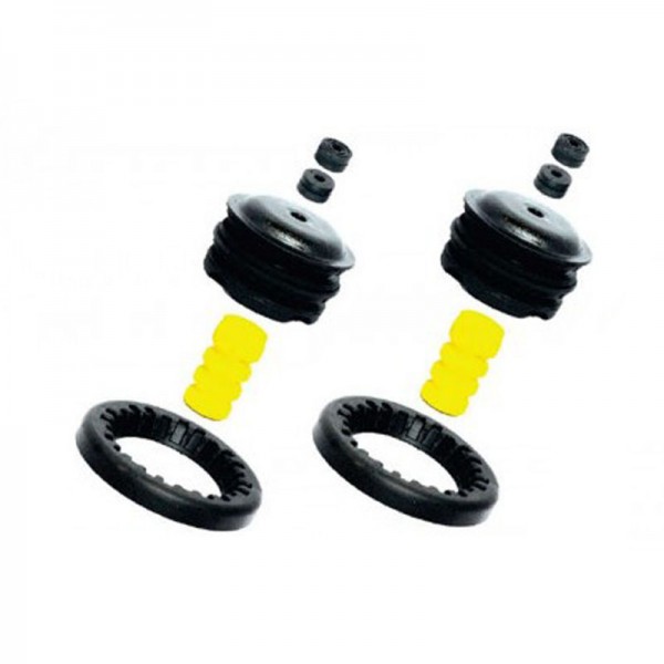 Kit 2 x Coxim Batente E Coifa Chery Tiggo Suspensão Traseira