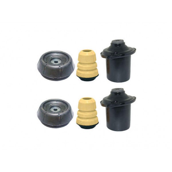 Kit 2x Coxim Batente e Coifa Chevrolet Vectra 2003 até 2005 Dianteiro