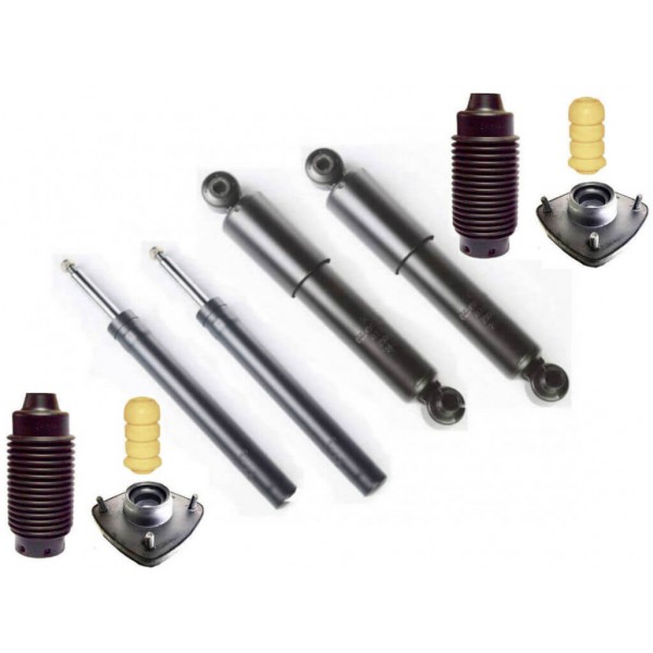 Kit 4 Amortecedor Peugeot 106 com Coxim , Batente e Coifa - Dianteiro e Traseiro - Allen Amortecedores