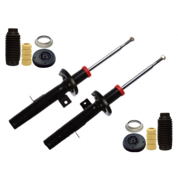 Kit 2 Amortecedor Citroen C3 2003 a 2012 + Coxim Batente e Coifa - Dianteiro - Allen Amortecedores
