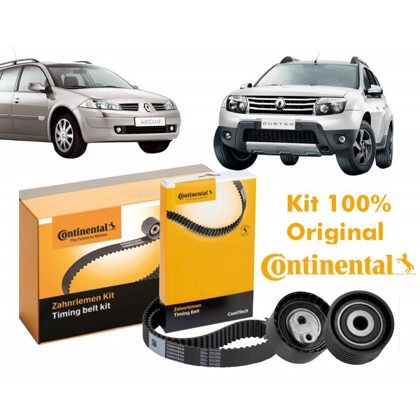Kit Correia Dentada Tensor Duster Megane Sandero Grand Tour 1.6 16v