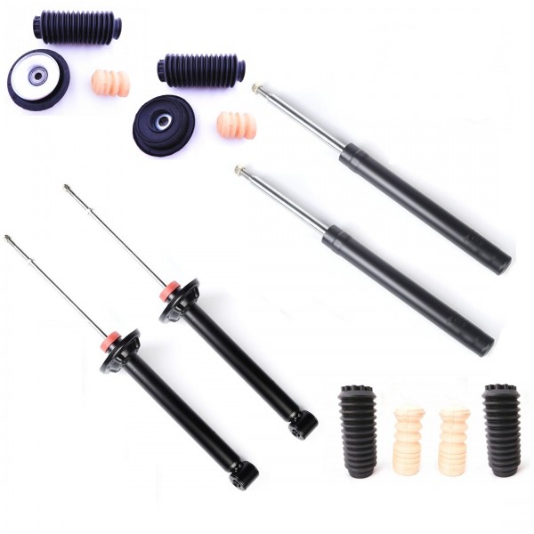 Kit 4 Amortecedor VW Gol 95 96 97 98 com Kit Coxim Batente - Dianteiros + Traseiros - Allen Amortecedores - A Gás