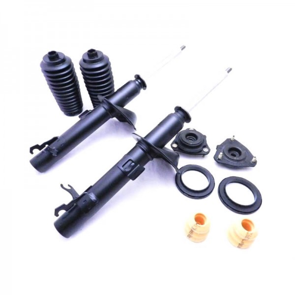 Kit 2 Amortecedor Focus 2001 a 2008 + Coxim Batente e Coifa Dianteiro - Allen Amortecedores