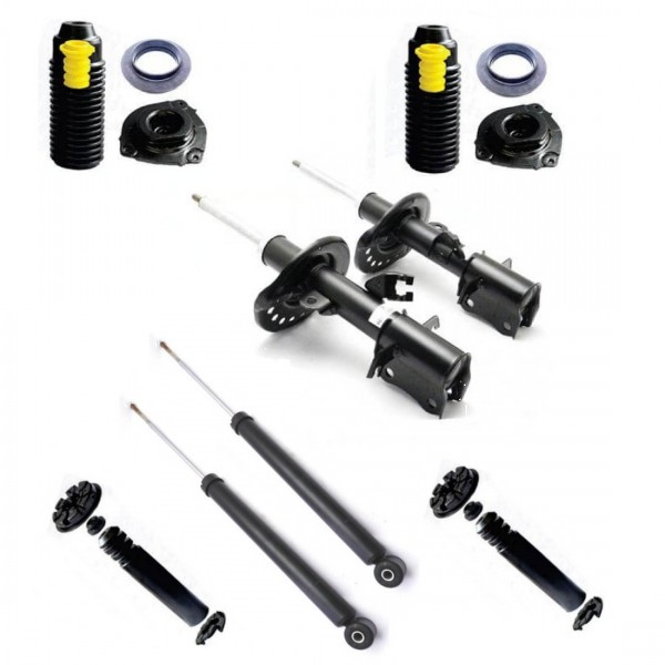 Kit Amortecedor Sentra 2014 15 16 17 18 2019 Com Coxim Batente os 4