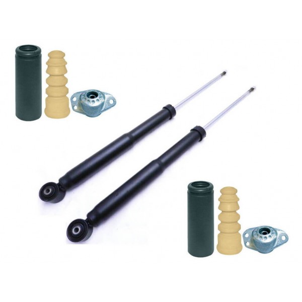 Kit 2 Amortecedor Golf A3 Bora New Beetle com Coxim Batente - Traseiro - Allen Amortecedores
