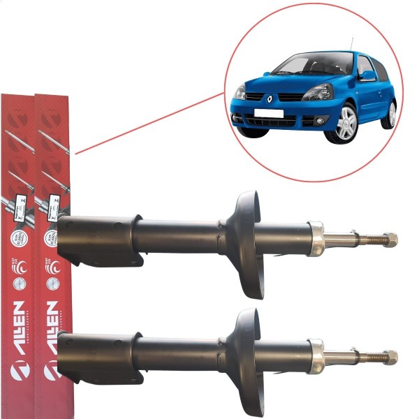 Amortecedor Clio 1.6 2001 02 03 04 05 06 07 08 2009 e Symbol Par Dianteiro