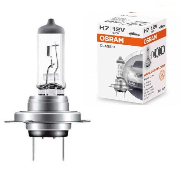 Lâmpada H7 12v 55w Classic Line Osram Carro Moto