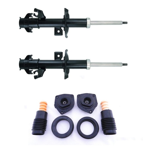 Kit 2 Amortecedor Nissan Livina GrandLivina + Coxim Batente dianteiros Allen Amortecedores