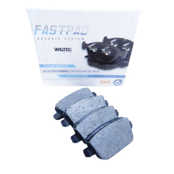 Pastilha de Freio Freelander 2 Land Rover Traseira Cerâmica Willtec