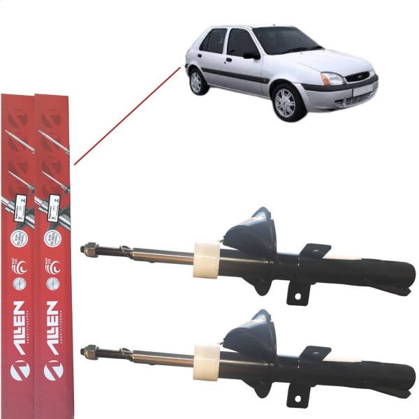 Amortecedor Dianteiro Ford Fiesta 1996 1997 1998 99 2000 Par