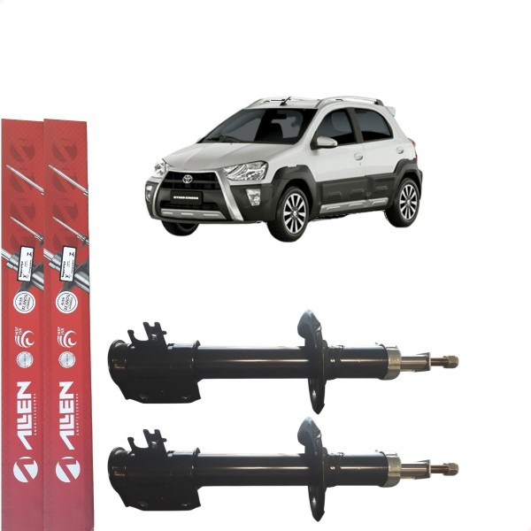 Amortecedor Etios Cross 2013 14 15 16 17 2018 Par Dianteiro