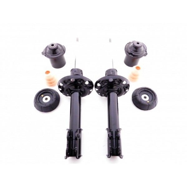 Kit 2 Amortecedor + 2 Kits Coxim Chevrolet Agile 2009 2010 11 12 2013