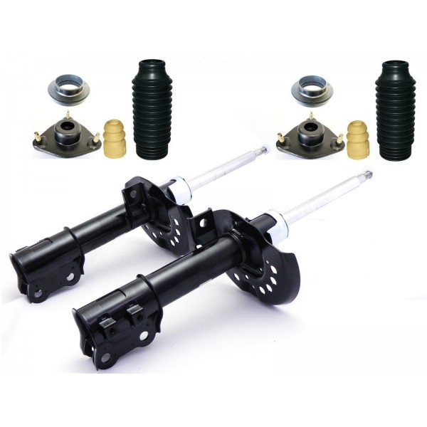 2 Amortecedor + Kit Coxim Sonata 11/13 2011 2012 2013 Dianteiros Allen Amortecedores + Kit Coxim Batente Coifa