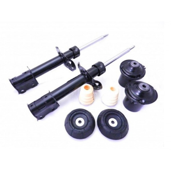 2 Amortecedor + Kit Coxim Montana Nova Dianteiro 2011 a 20
