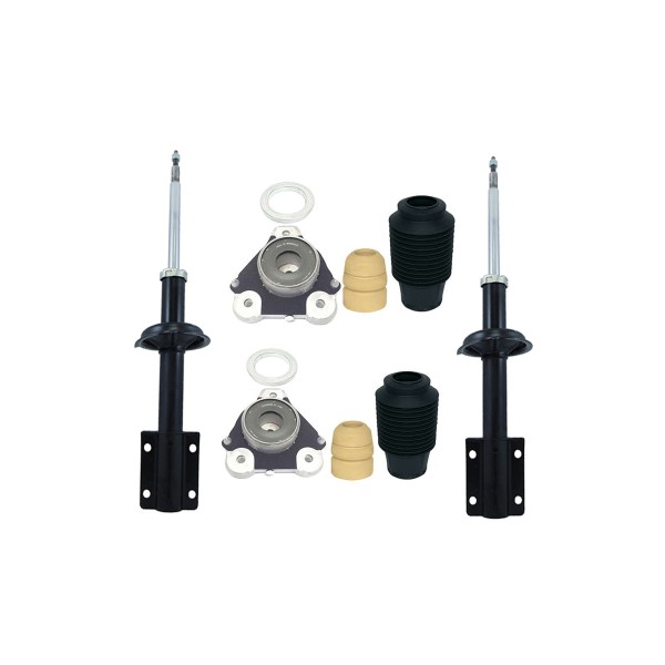 Kit 2 Amortecedor Boxer Jumper Ducato + Par Kit Coxim Rolamento Coifa Dianteiro de 2002 a 2017 Allen Amortecedores