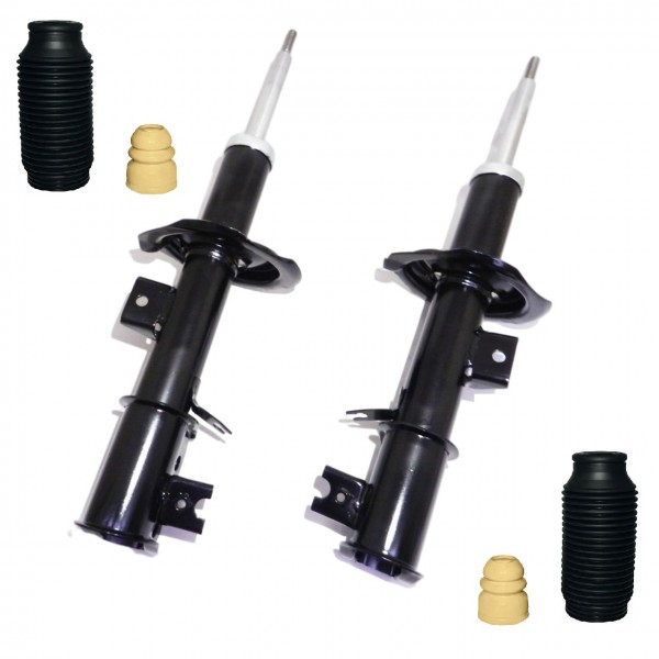 Kit 2 Amortecedor Suzuki SX4 Dianteiro 2010 11 12 13 14 2015 SenSen + Kit Batente e Coifa