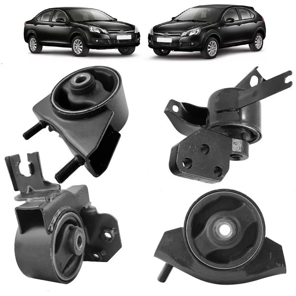 Kit Calço Coxim Motor Cambio Jac J3 2011 2012 13 14 2015 