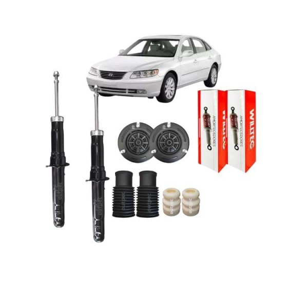 Amortecedor Dianteiro Hyundai Azera + Kit Coxim 2008 2009 2010 2011