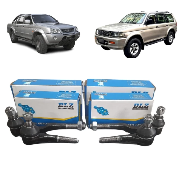 Terminais Direção  L200 Sport Outdoor 2003 A 2010 Pajero Jogo 4 Int e Ext