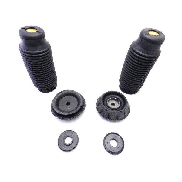 Kit Coxim Batente Kia Soul Dianteiro com coifa e rolamento o par