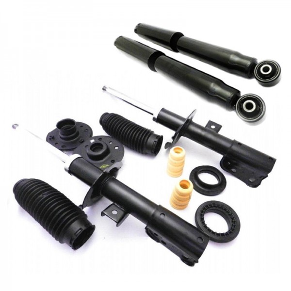 Kit 4 Amortecedor Captiva Completo com Coxim Batente e Coifa