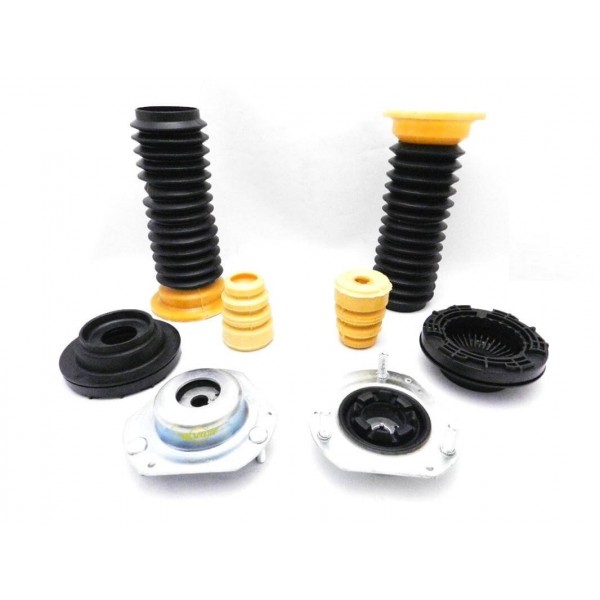 Par Kit Coxim New Fiesta KA c/ Batente e Coifa Dianteiro 