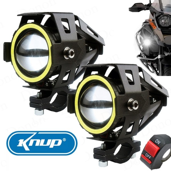 Farol de Milha LED para Moto Neblina Auxiliar 30W Par