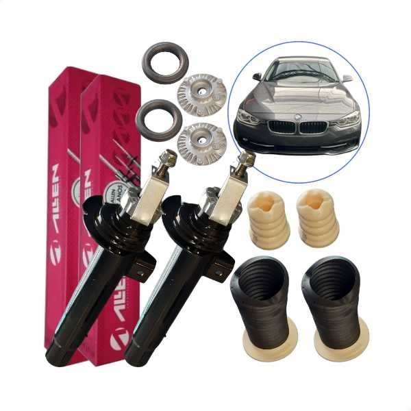 Amortecedor Dianteiro BMW Série 3 + Kit Coxim 2012 2013 14 15 16 2017 Par