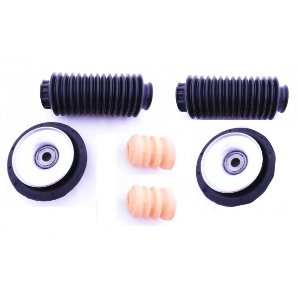 Kit 2x Coxim Batente Gol Parati Saveiro 94 a 2001 e Santana 96 em diante Dianteiro