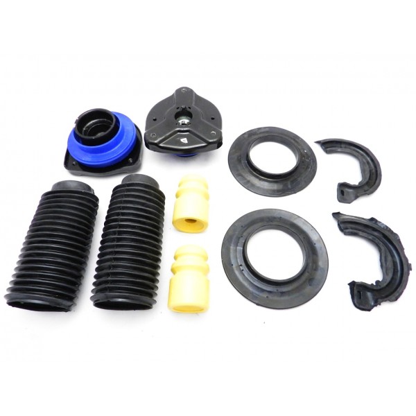 Kit 2x Coxim Batente Mercedes Classe C C180 C200 de 2007 a 2014 com Coifa e Rolamento