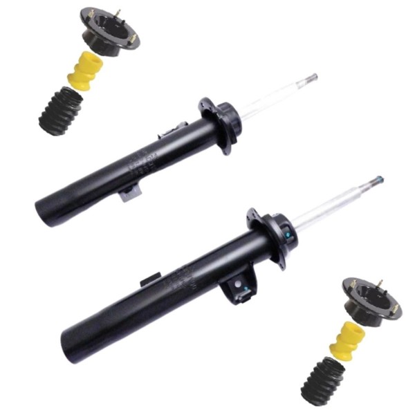 Kit Amortecedor BMW 118i 120i 2005 A 2012 + Kit Coxim Batente Par Dianteiro