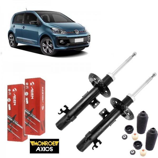 Amortecedor Dianteiro VW UP TSI Cross + Kit Coxim Axios