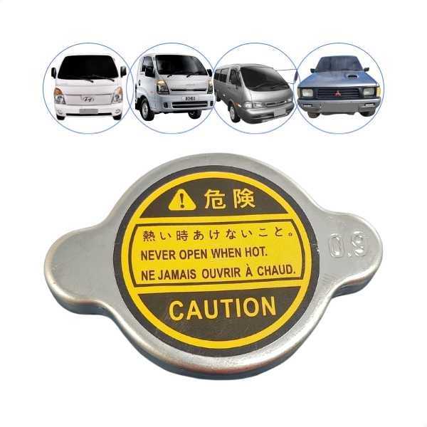 Tampa Radiador HR Bongo L200 Pajero Hilux 0,9 Bar 1992 a 2012