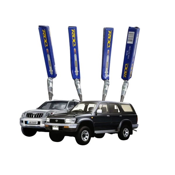 Vela Aquecedora Hilux SW4 3.0 Turbo 1996 a 2000 01 02 03 2004 Jogo 4