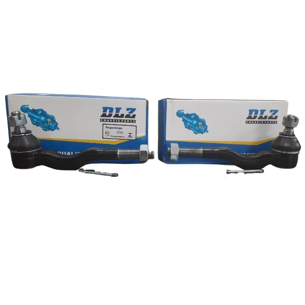 Par Terminal Direção L200 Sport Outdoor 2003 A 2010 Pajero Interno Longo