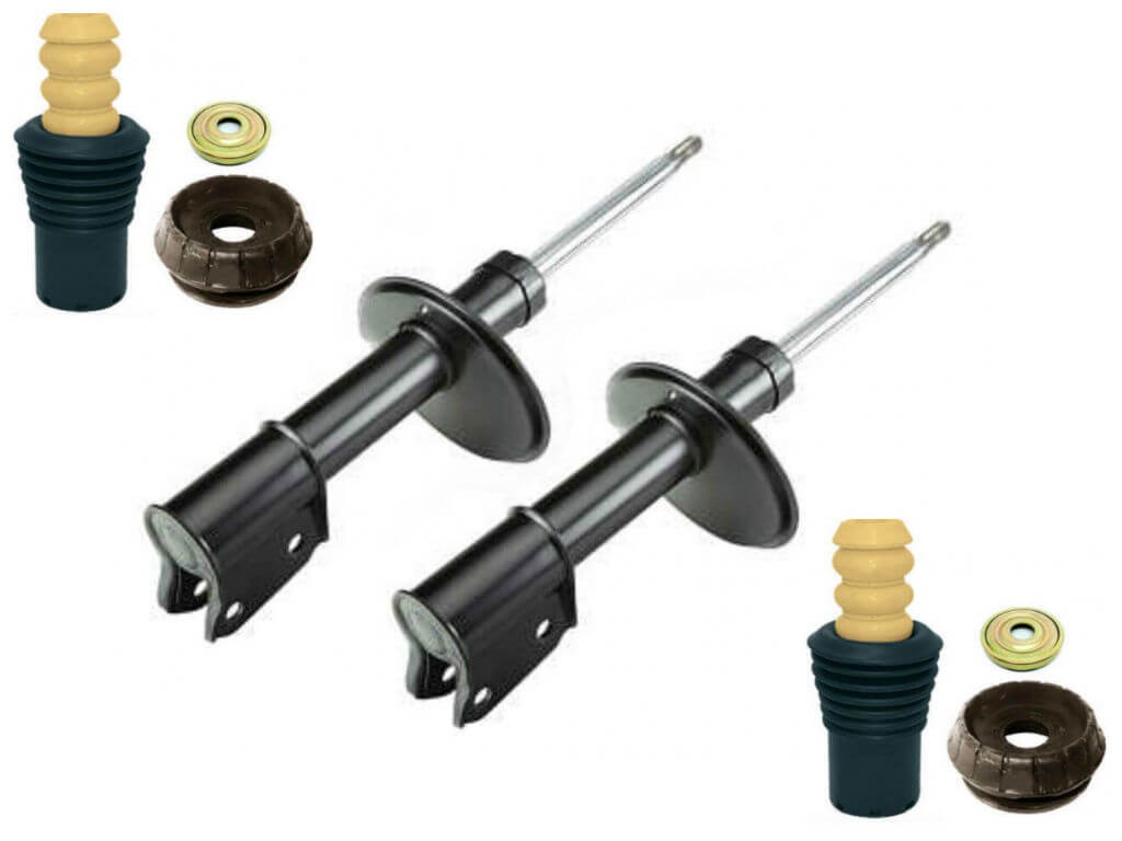 Kit 2 Amortecedor Renault Twingo + Coxim Rolamento Batente - Dianteiro - Allen Amortecedores