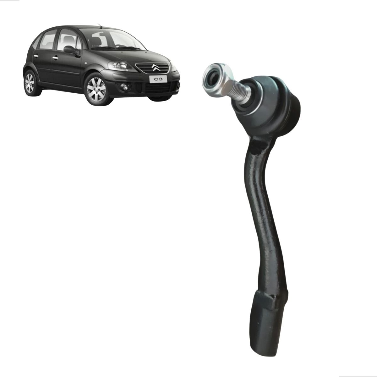 Terminal De Direção Citroen C3 2003 2004 2005 A 2012 Direito