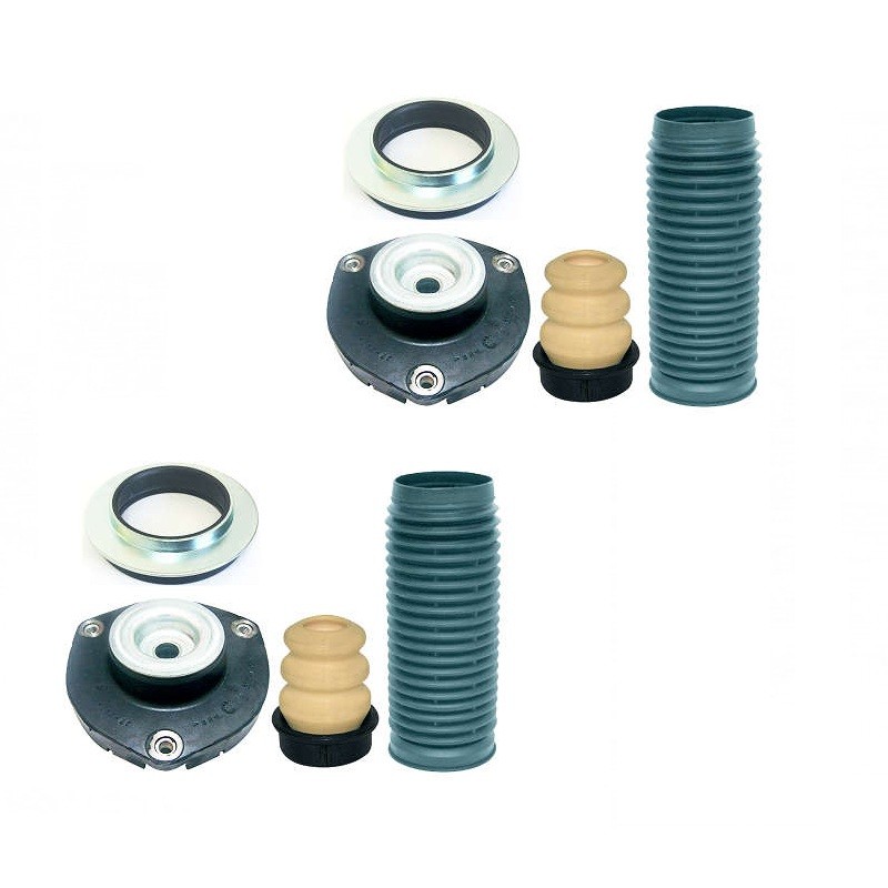 Kit 2x Batente Coxim Rolamento VW Fox Polo Spacefox Dianteiro