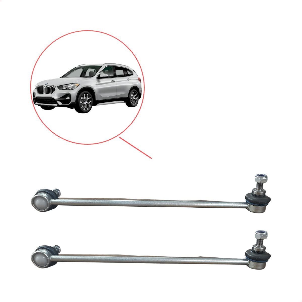 Bieleta Bmw X1 xDrive 2009 10 11 12 13 2014 2015 Par Dianteiro
