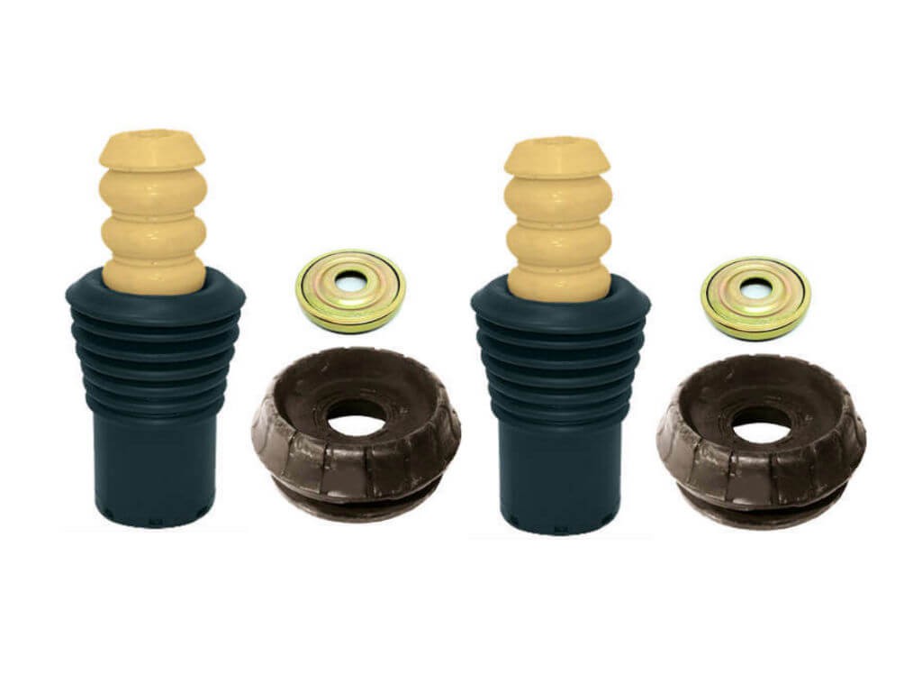 Kit 2x Coxim Batente e Coifa Renault Twingo Dianteiro