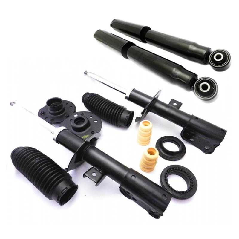 Kit 4 Amortecedor Captiva Completo com Coxim Batente e Coifa