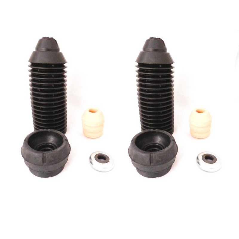 Kit 2x Batente Coxim Gol G5 G6 Golf Saveiro Voyage Audi A3 Dianteiro com rolamento