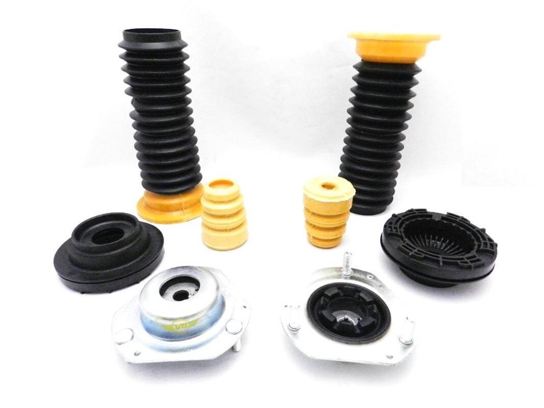 Par Kit Coxim New Fiesta KA c/ Batente e Coifa Dianteiro 