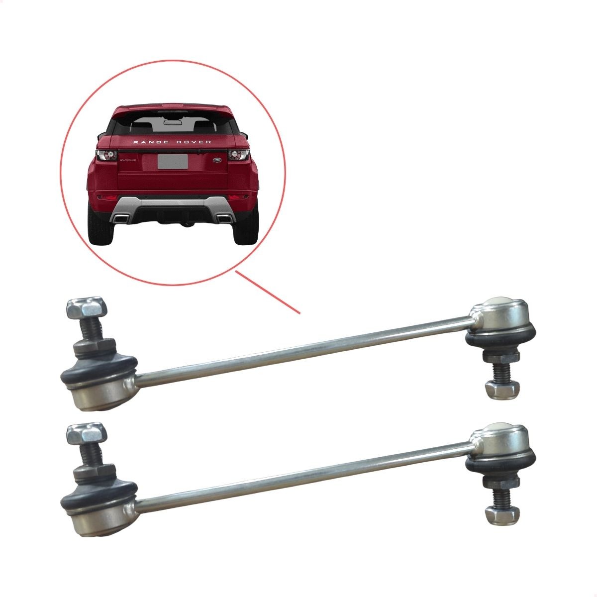Bieleta  Barra Traseiro Evoque 2012 2013 2014 2015 2016 Par