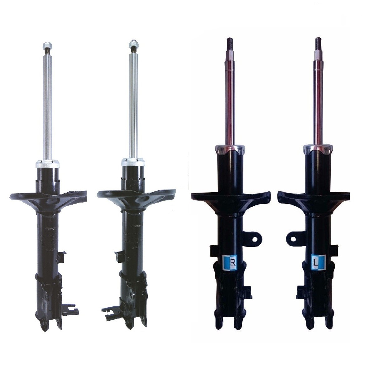 Kit 4 Amortecedor JAC J3 Hatch e Sedan Willtec Amortecedores
